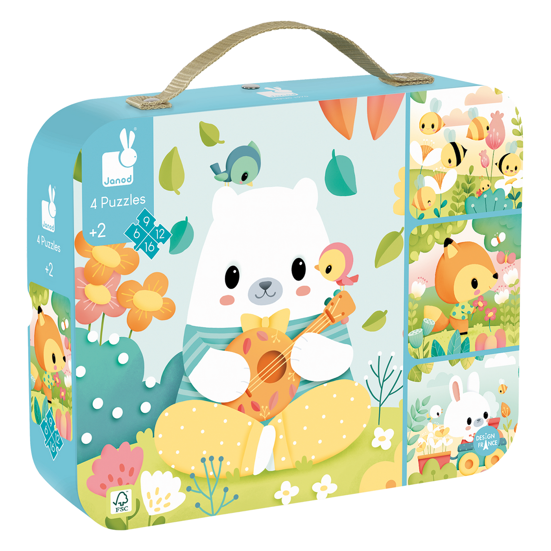 Puzzles Évolutifs Pure - 4 puzzles JANOD