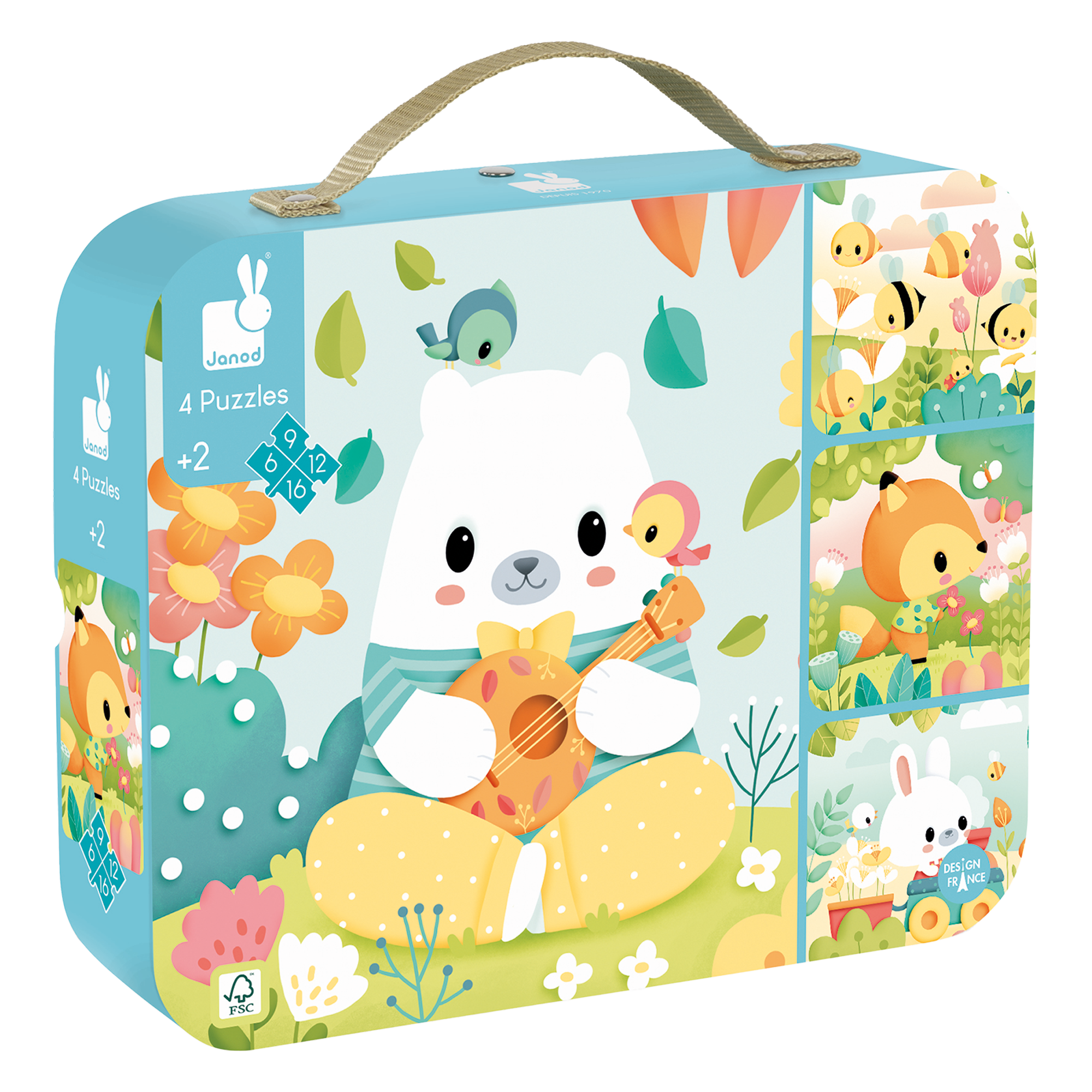 Puzzles Évolutifs Pure - 4 puzzles JANOD