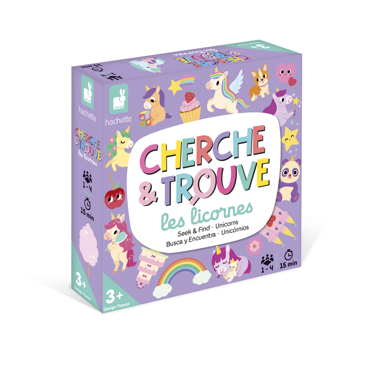MON PREMIER CHERCHE ET TROUVE - LICORNES - JANOD