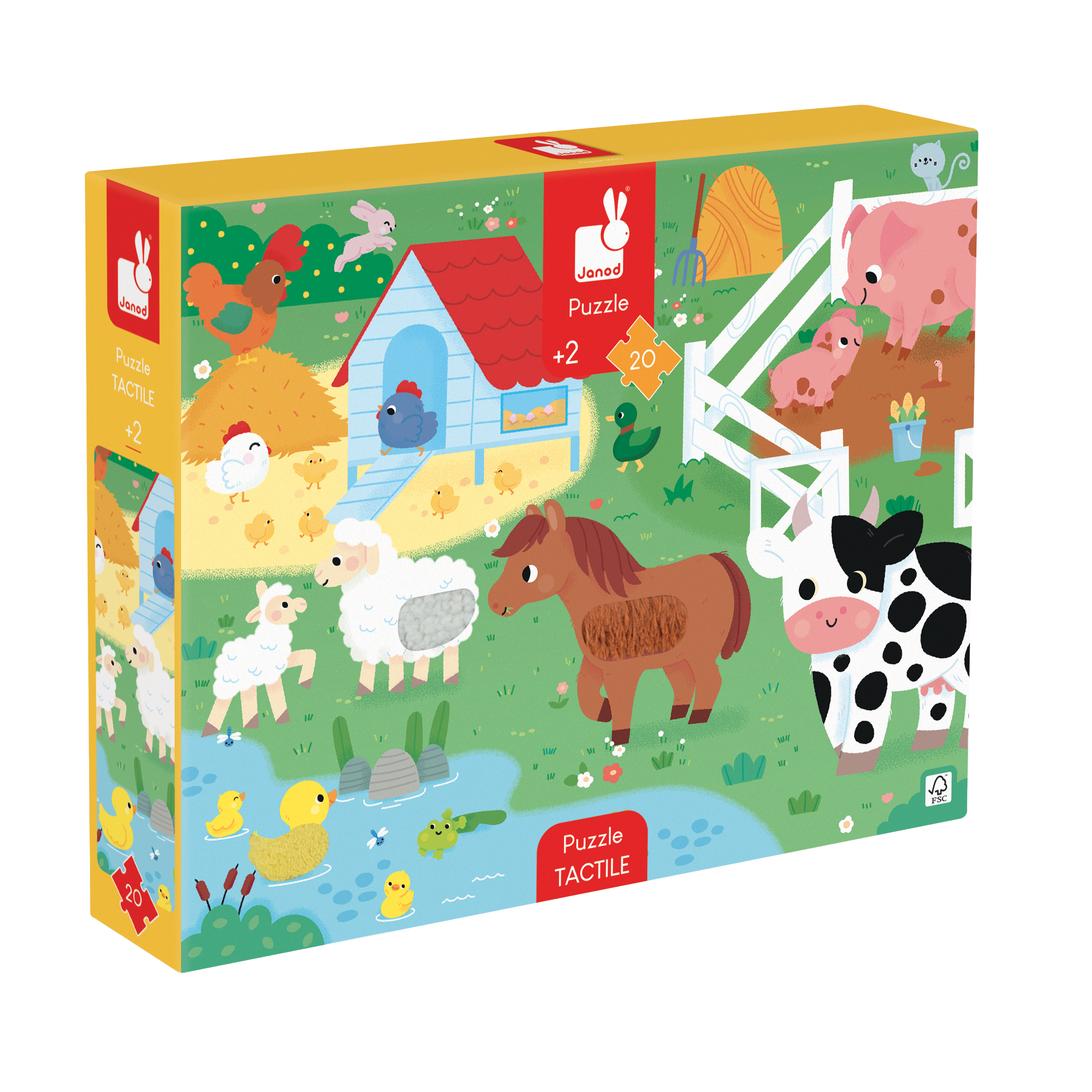 PUZZLE- TACTILE FARM