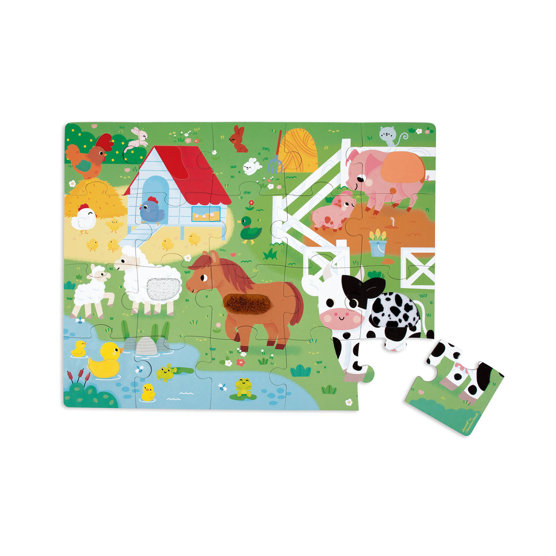 PUZZLE- TACTILE FARM