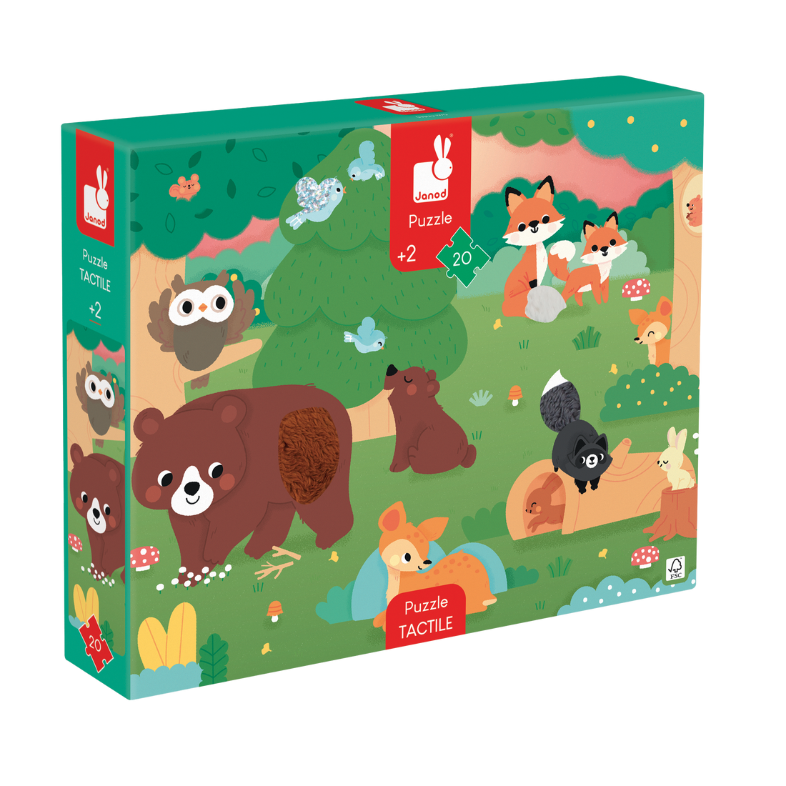 PUZZLE- TACTILE FOREST