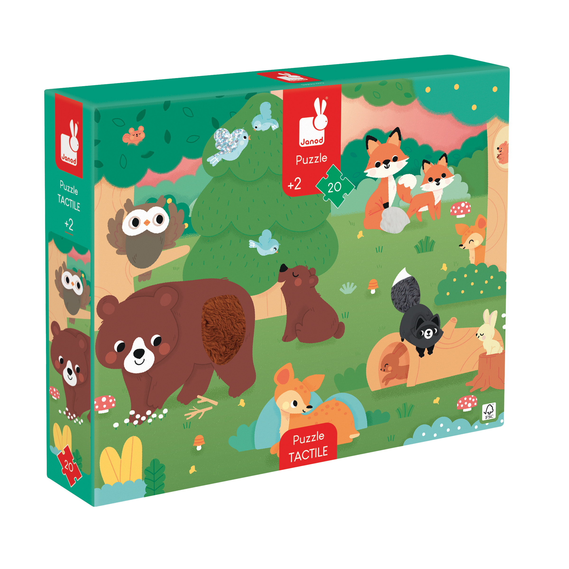 PUZZLE- TACTILE FOREST