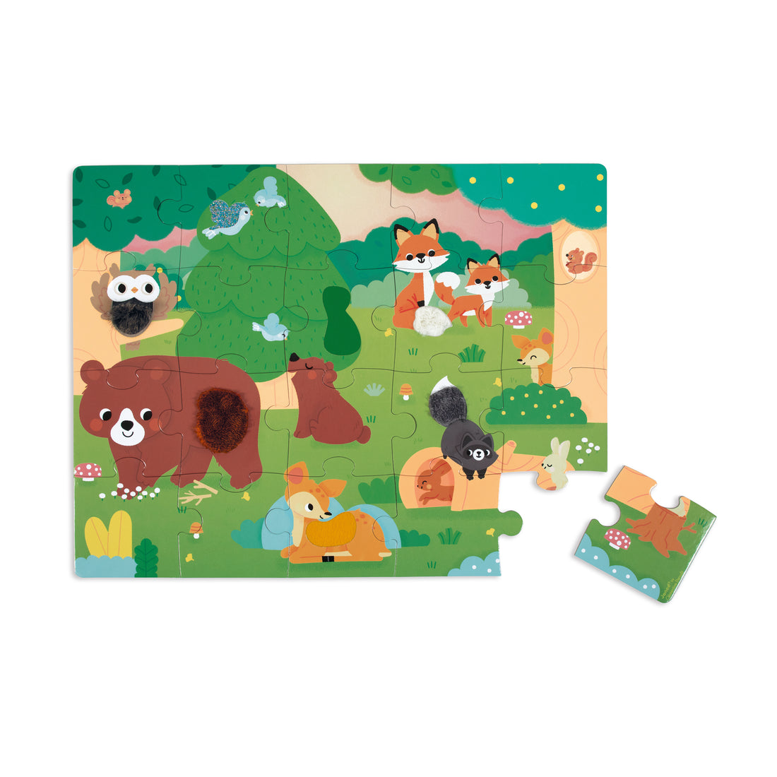PUZZLE- TACTILE FOREST