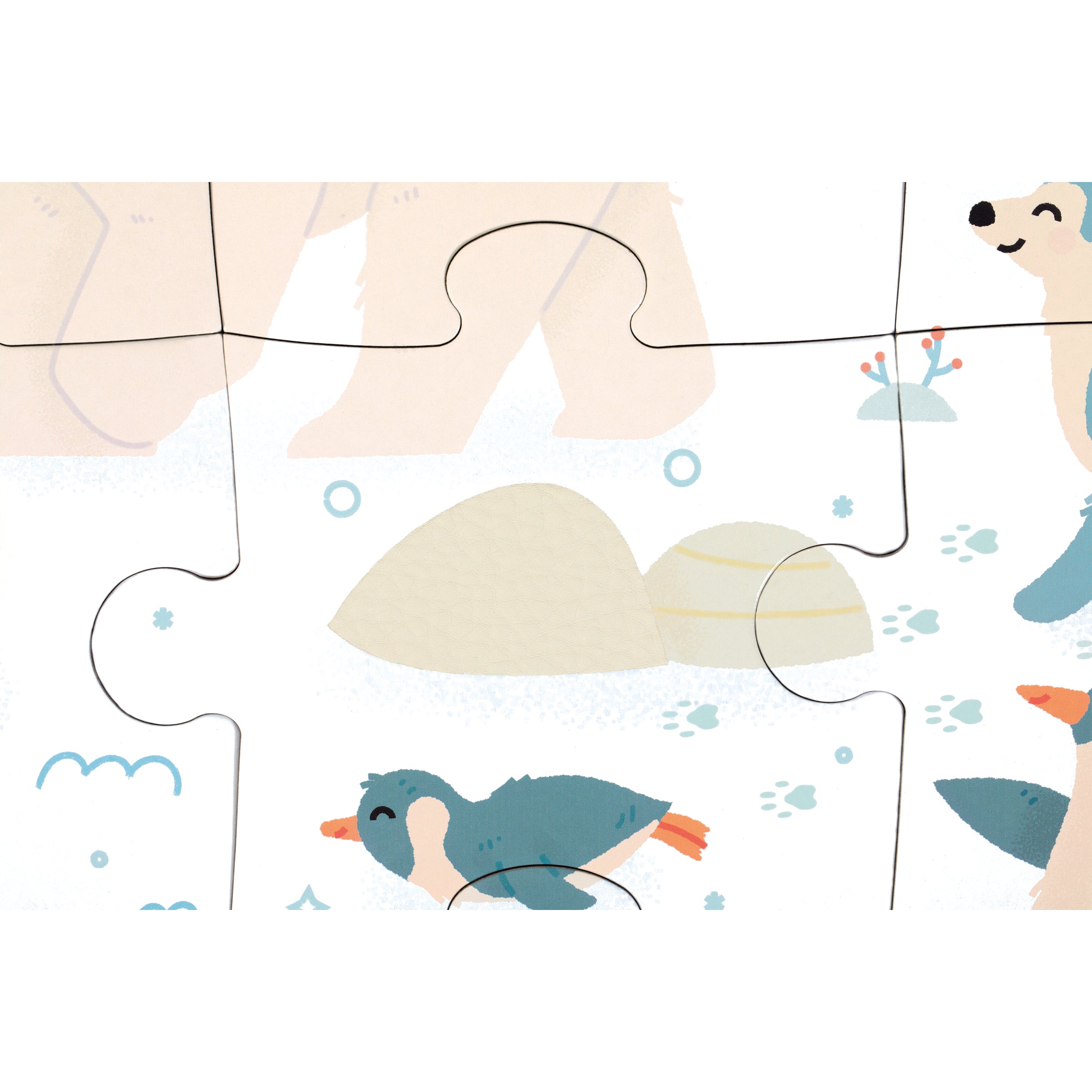 PUZZLE- TACTILE POLAR POLES