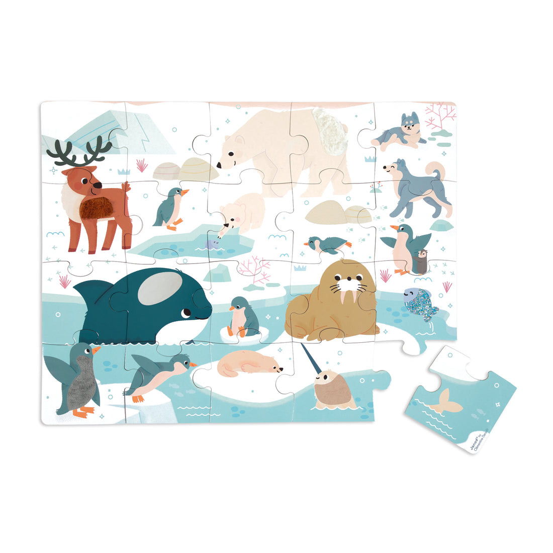 PUZZLE- TACTILE POLAR POLES