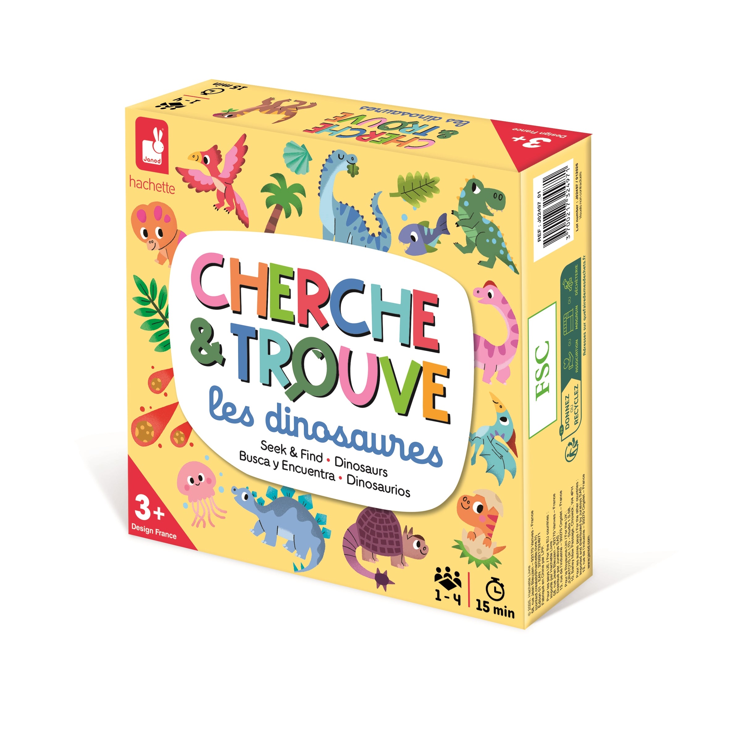MY FIRST SEEK & FIND - DINOSAURES JANOD