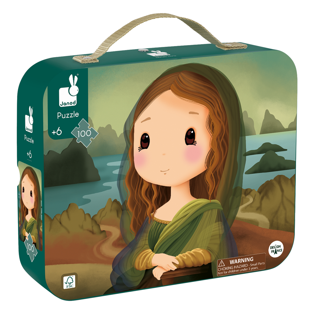 PZ100: INSPIRÉ PAR LEONARD DE VINCI JANOD PUZZLES