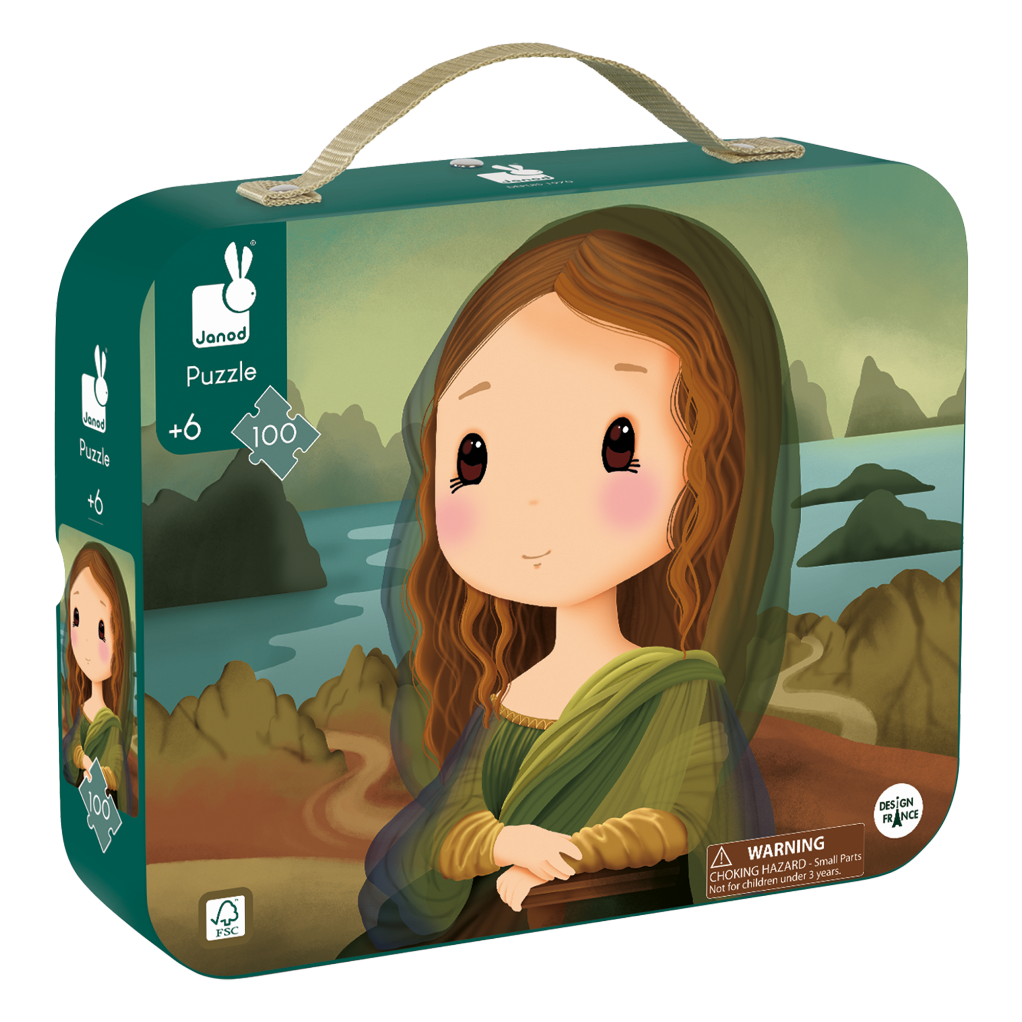 PZ100: INSPIRÉ PAR LEONARD DE VINCI JANOD PUZZLES