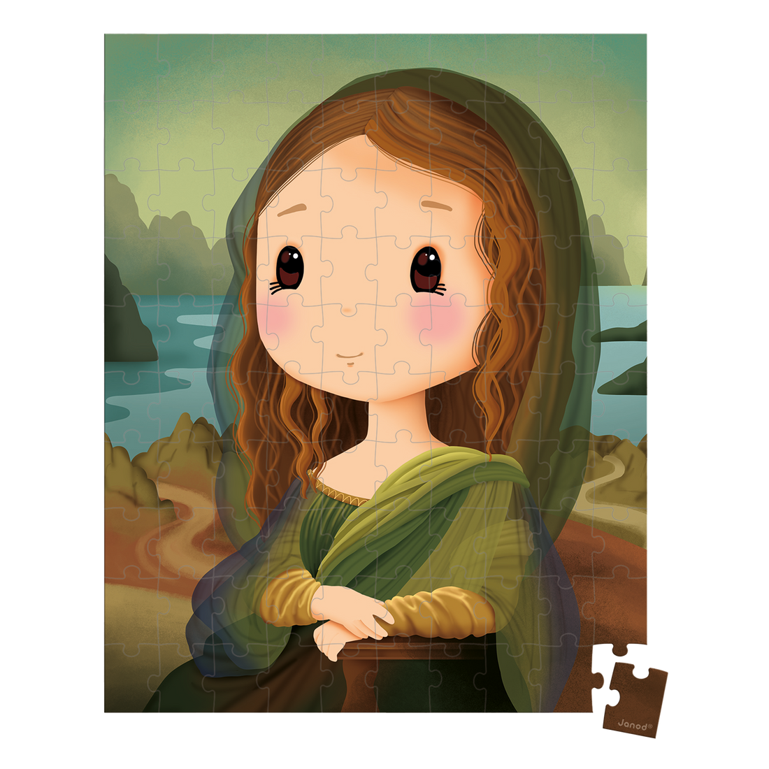 PZ100: INSPIRÉ PAR LEONARD DE VINCI JANOD PUZZLES