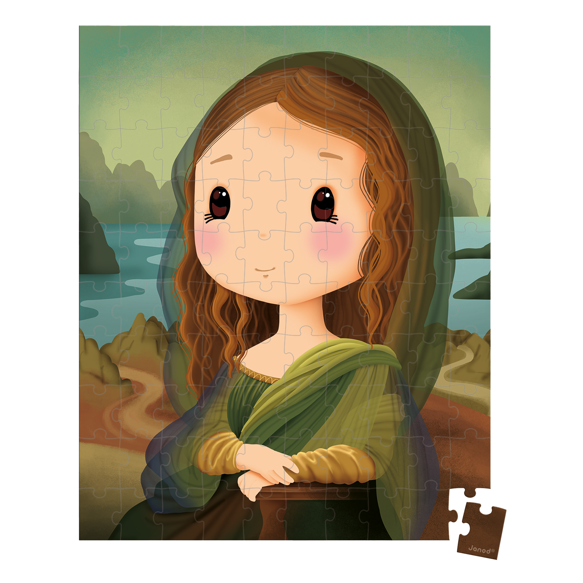 PZ100: INSPIRÉ PAR LEONARD DE VINCI JANOD PUZZLES
