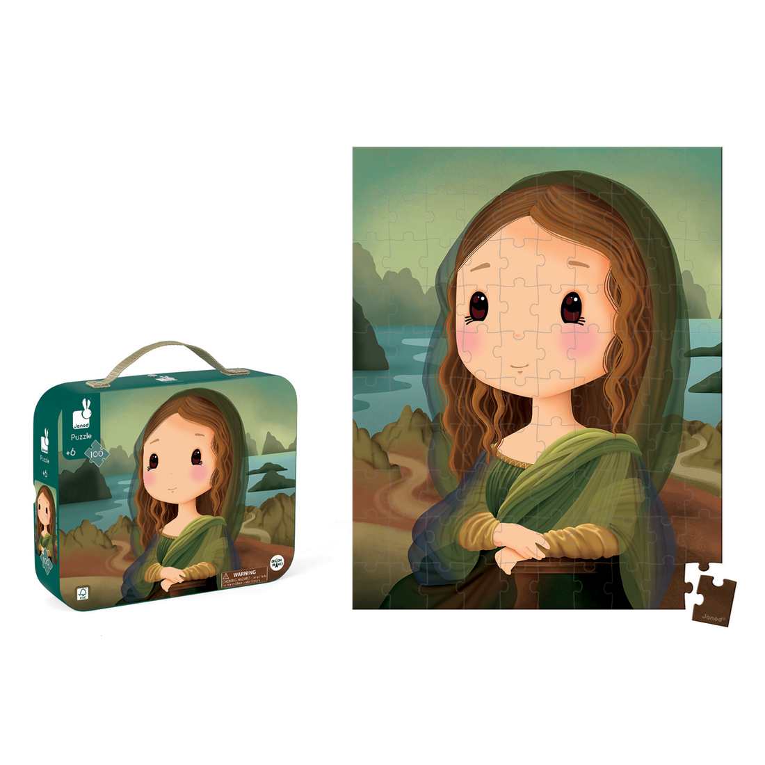 PZ100: INSPIRÉ PAR LEONARD DE VINCI JANOD PUZZLES