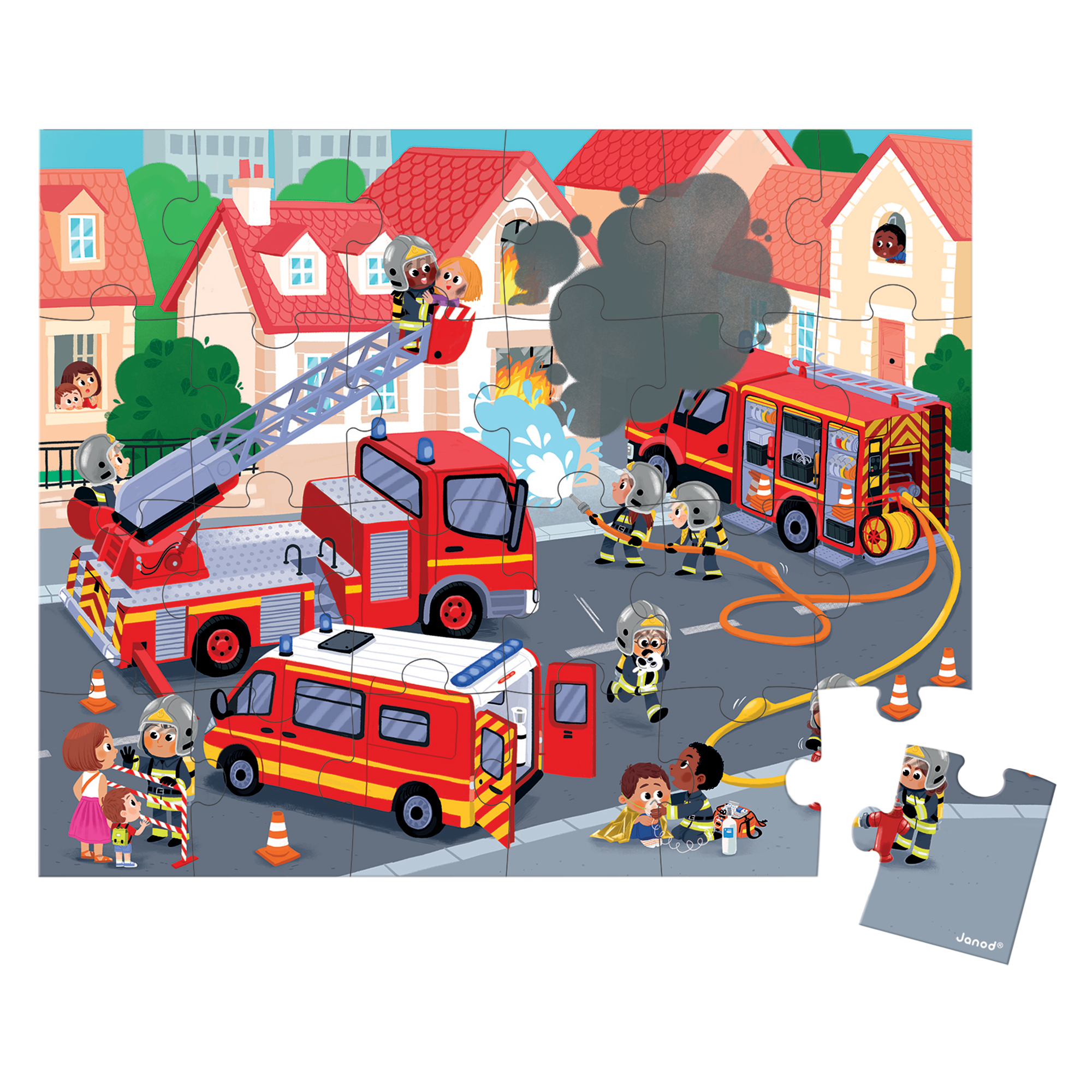 PZ24: POMPIERS JANOD PUZZLES