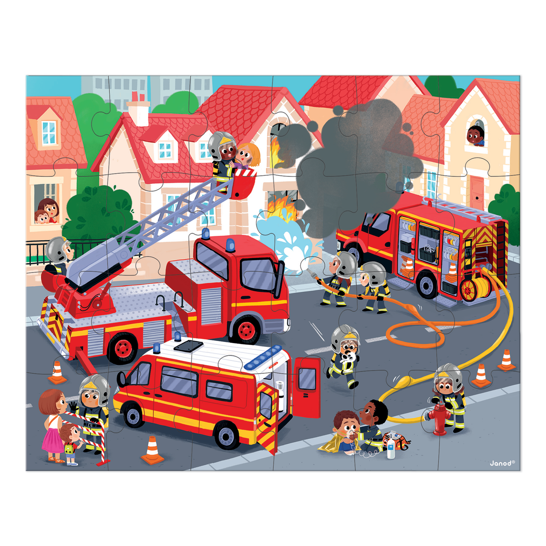 PZ24: POMPIERS JANOD PUZZLES