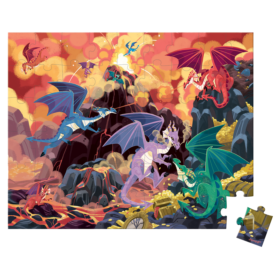 PZ54: TERRE DE DRAGONS JANOD PUZZLES