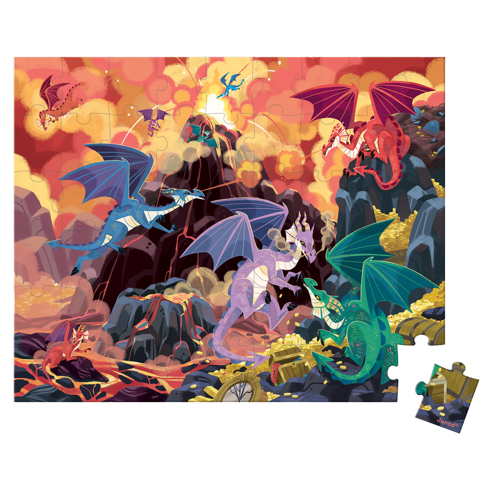 PZ54: TERRE DE DRAGONS JANOD PUZZLES