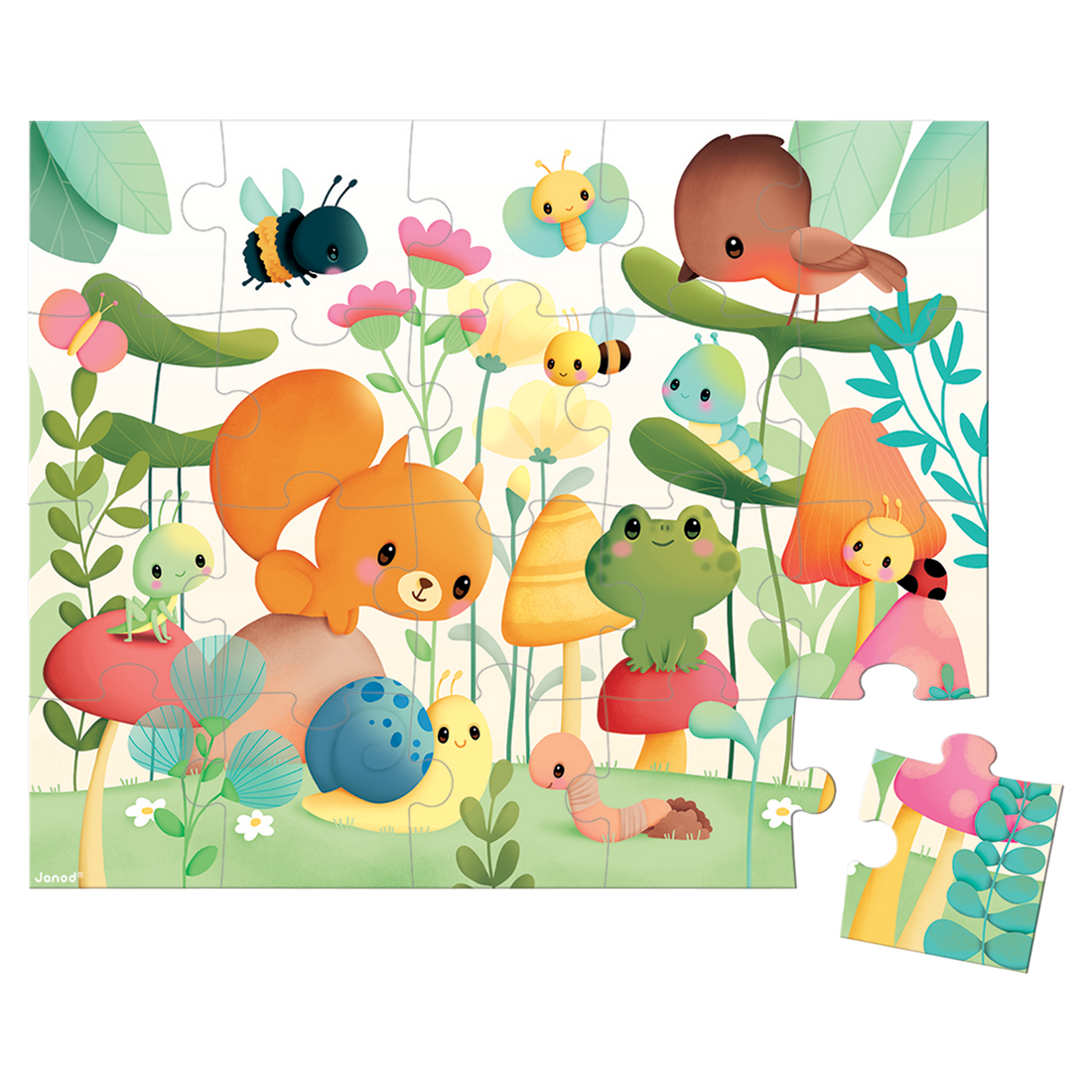 PZ20- LES COMPAGNONS DU JARDIN JANOD PUZZLES