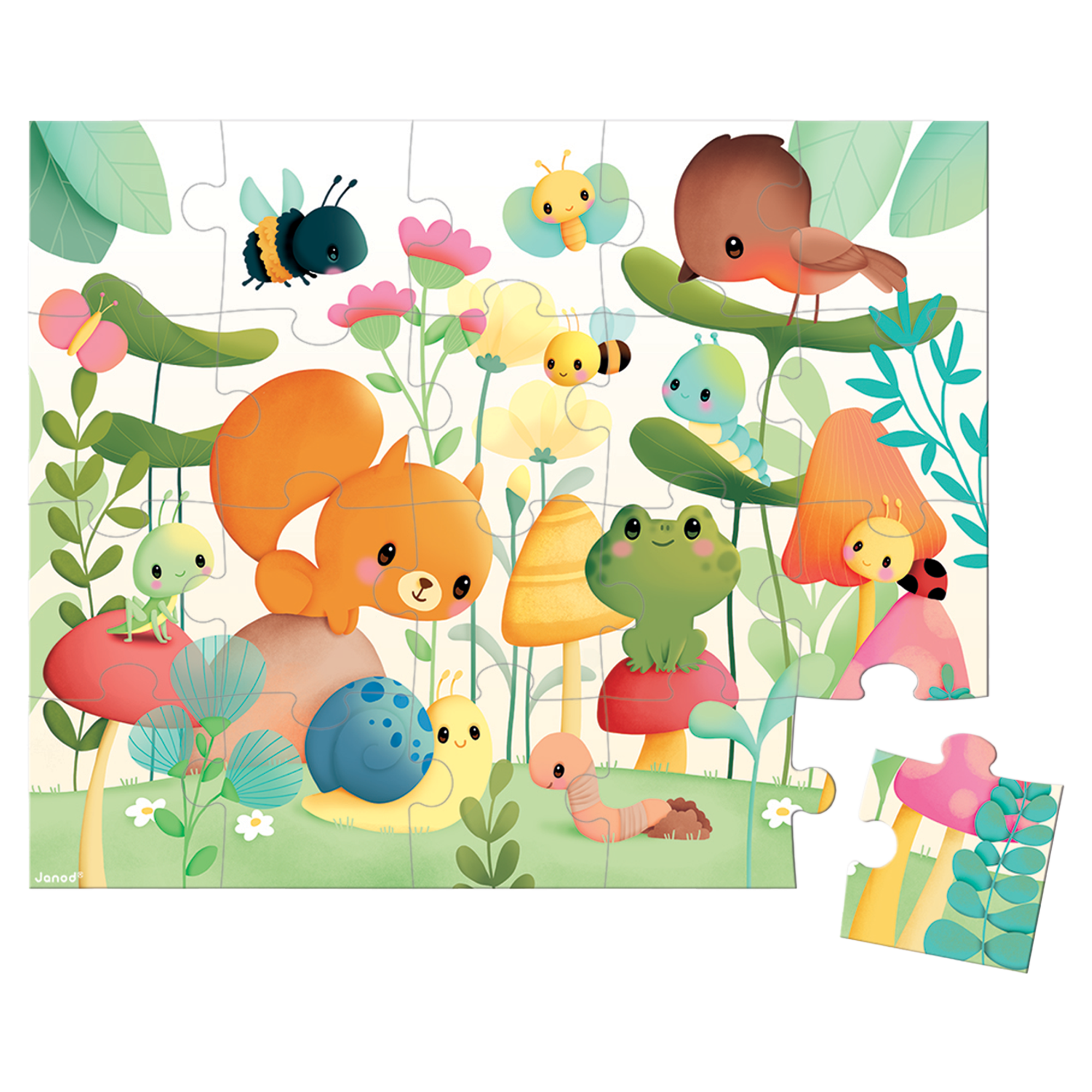 PZ20- LES COMPAGNONS DU JARDIN JANOD PUZZLES