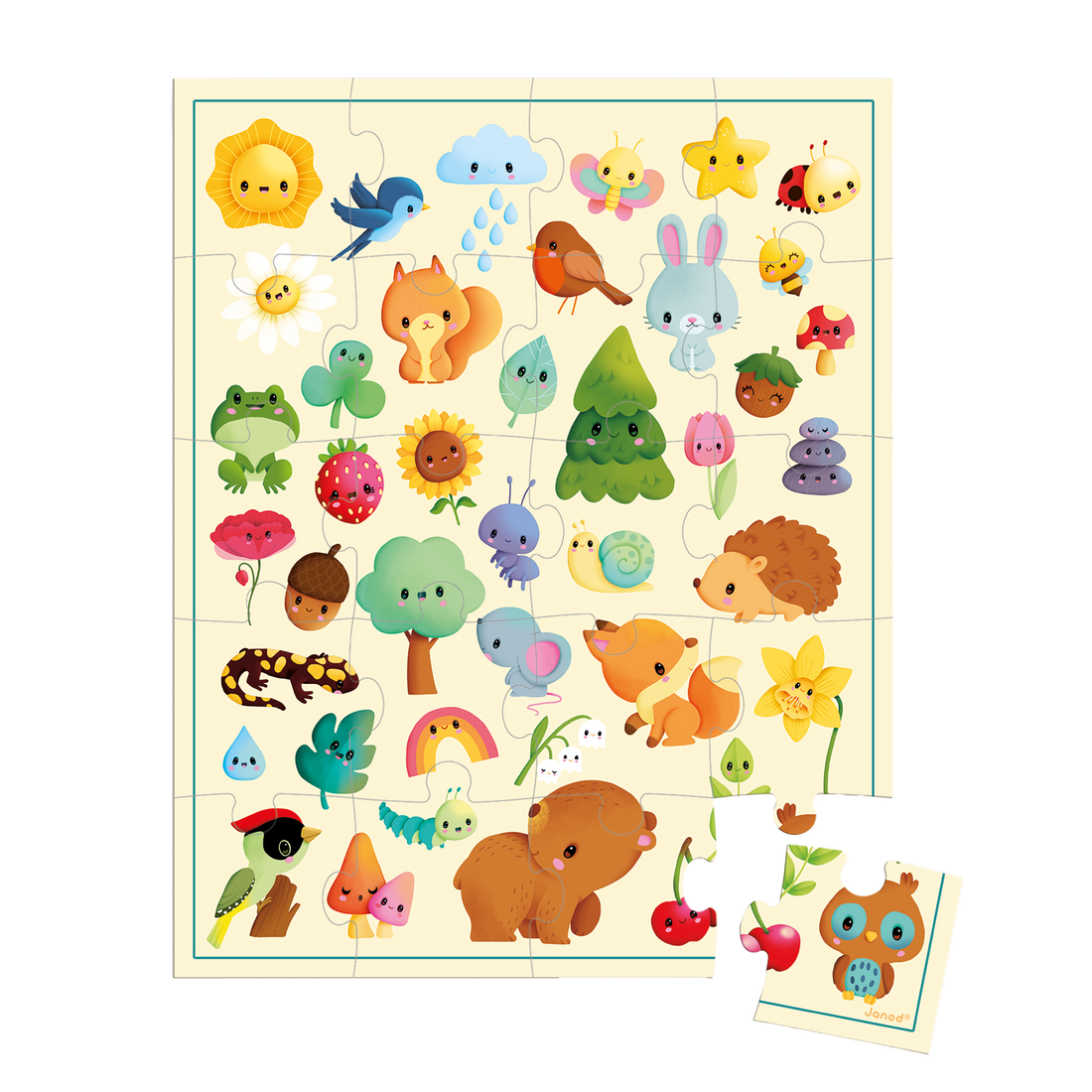 PZ20: IMAGIER DE LA NATURE JANOD PUZZLES
