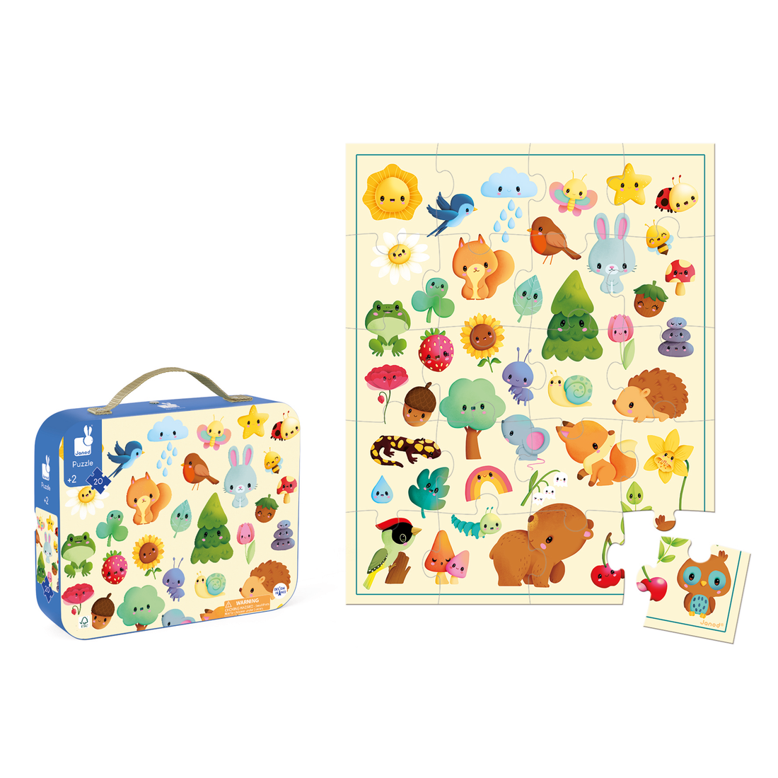 PZ20: IMAGIER DE LA NATURE JANOD PUZZLES