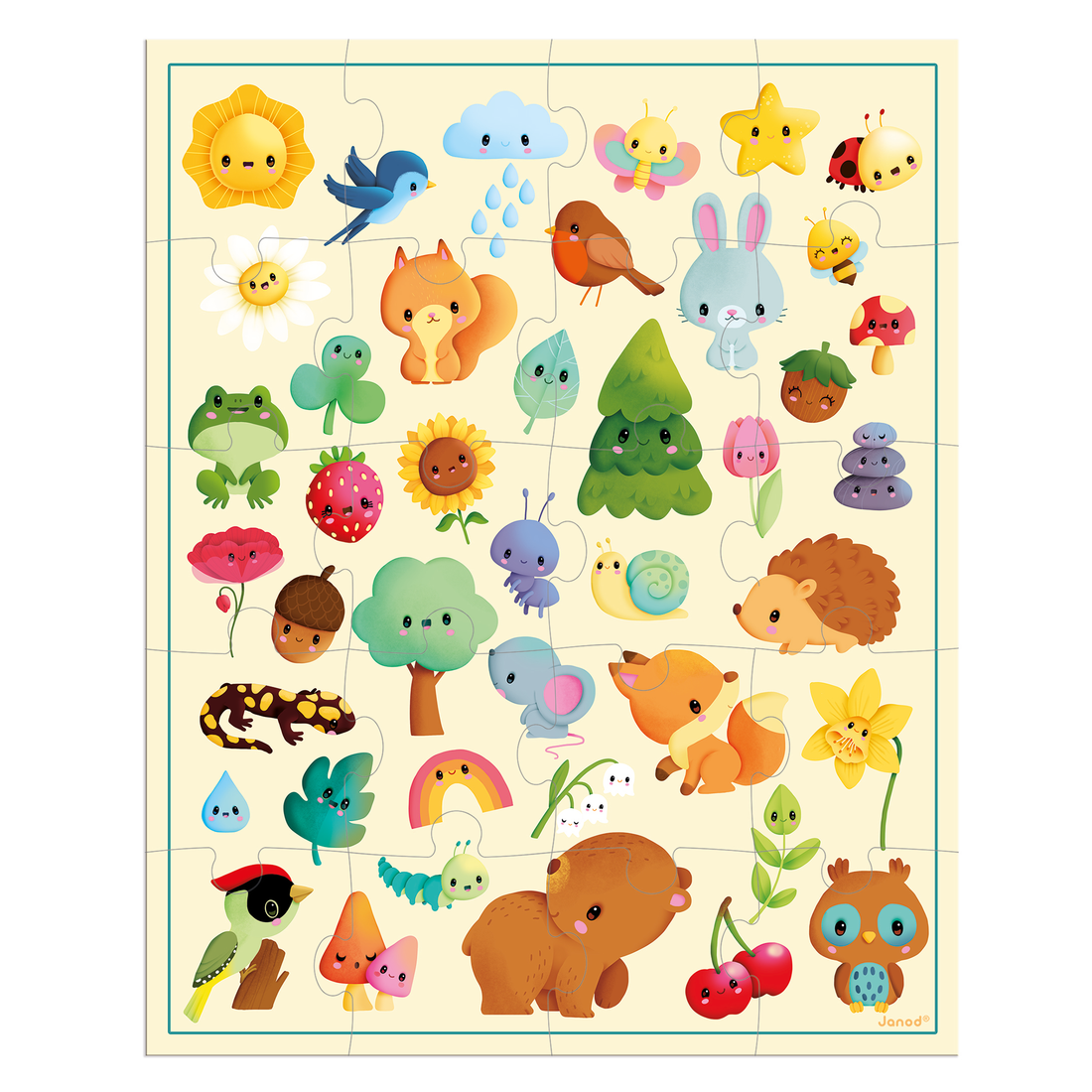 PZ20: IMAGIER DE LA NATURE JANOD PUZZLES
