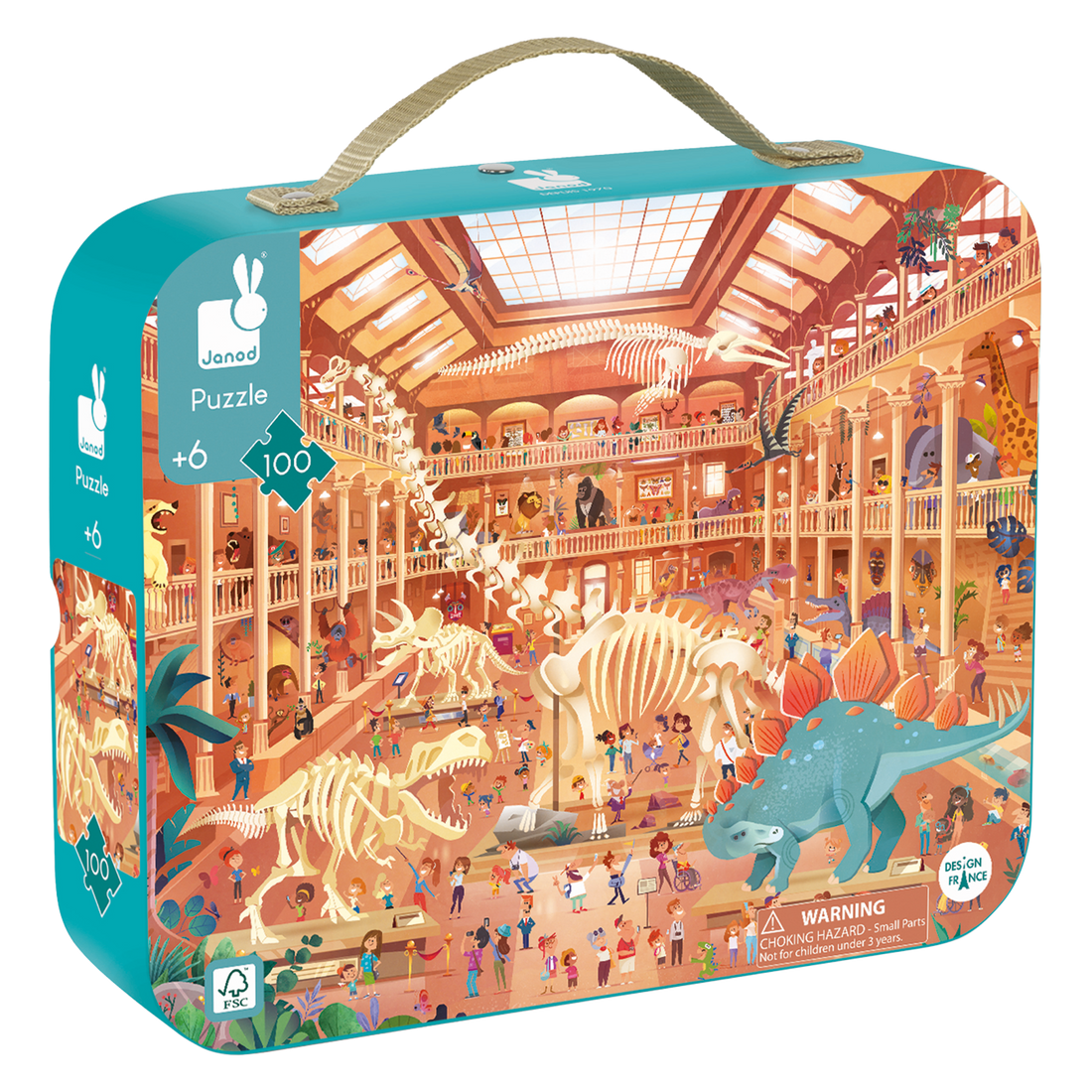 PZ100: MUSÉE D'HISTOIRE NATURELLE JANOD PUZZLES