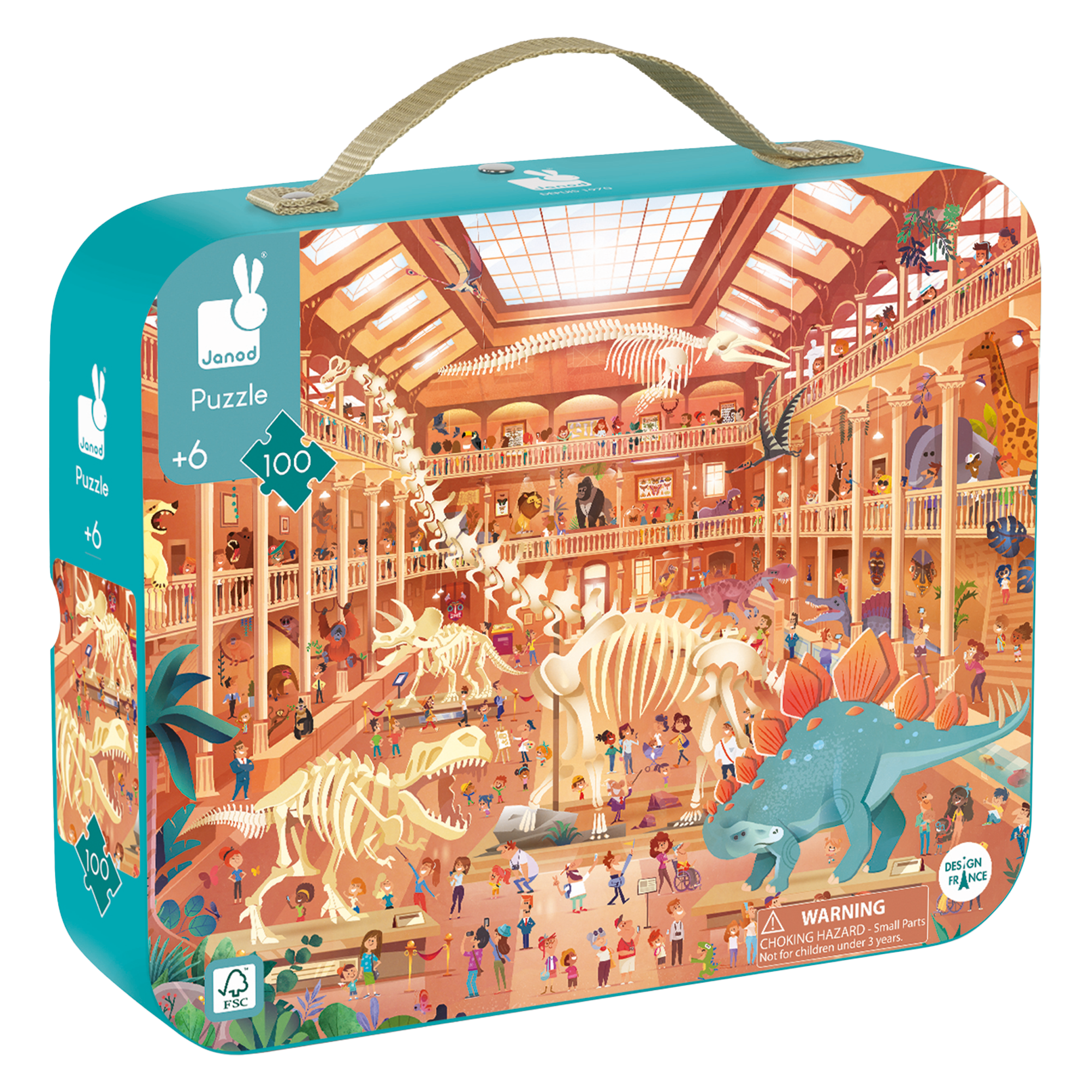 PZ100: MUSÉE D'HISTOIRE NATURELLE JANOD PUZZLES