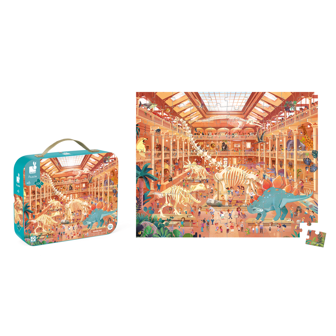 PZ100: MUSÉE D'HISTOIRE NATURELLE JANOD PUZZLES