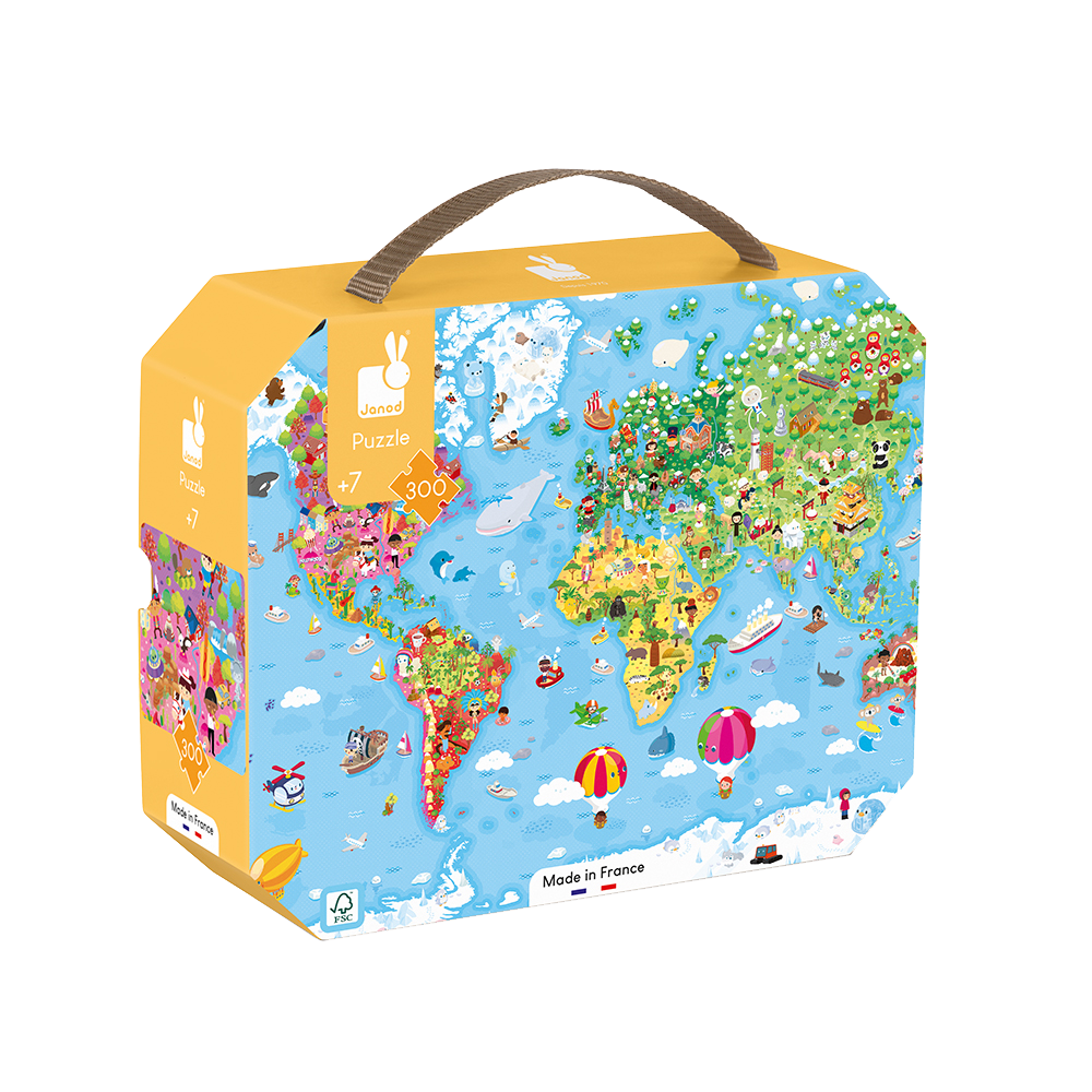 PZ300: GÉANT - LE MONDE JANOD PUZZLES