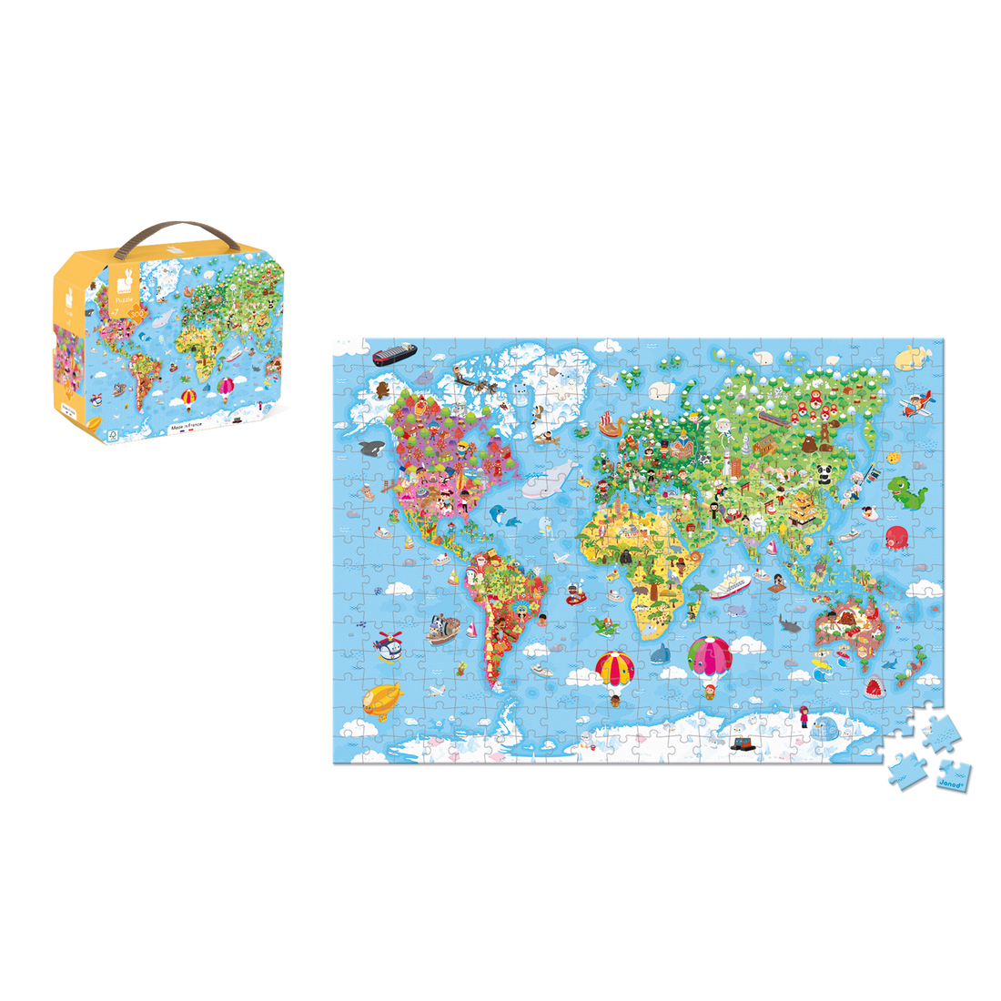 PZ300: GÉANT - LE MONDE JANOD PUZZLES
