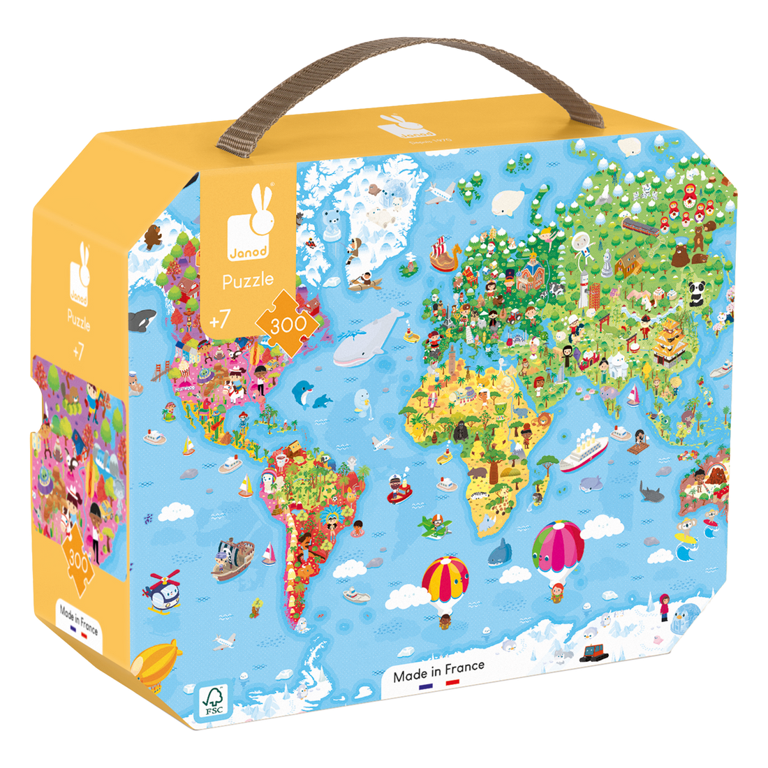 PZ300: GÉANT - LE MONDE JANOD PUZZLES