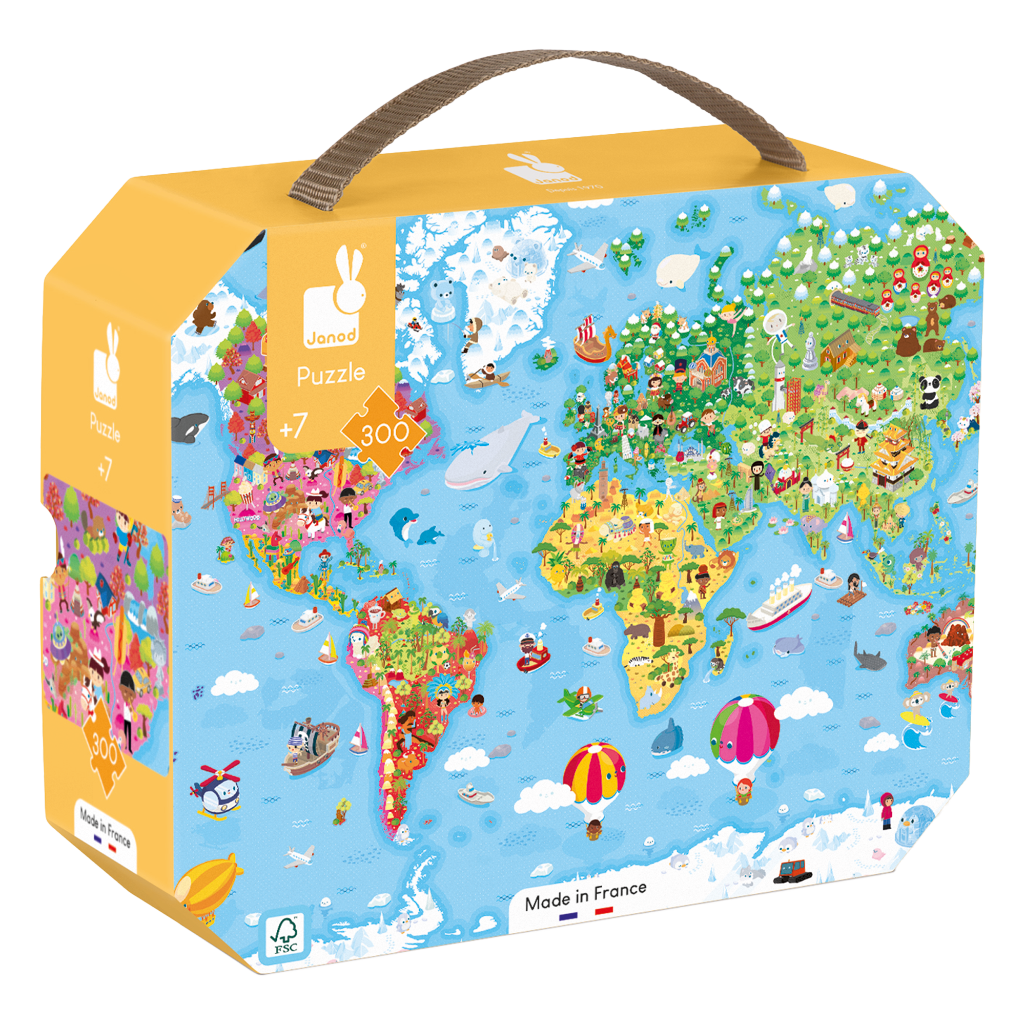 PZ300: GÉANT - LE MONDE JANOD PUZZLES