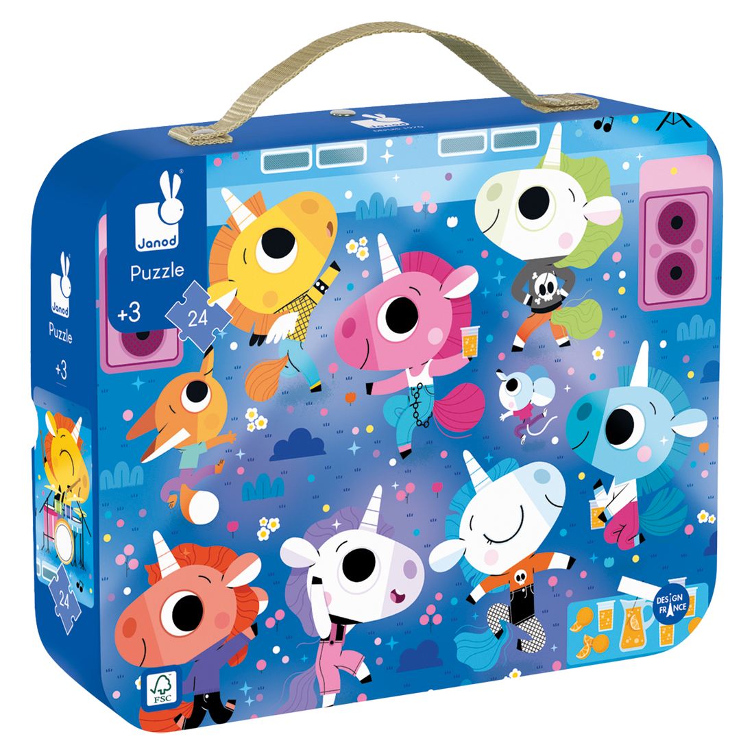 PZ24: CONCERT ROCK DE LICORNES JANOD PUZZLES