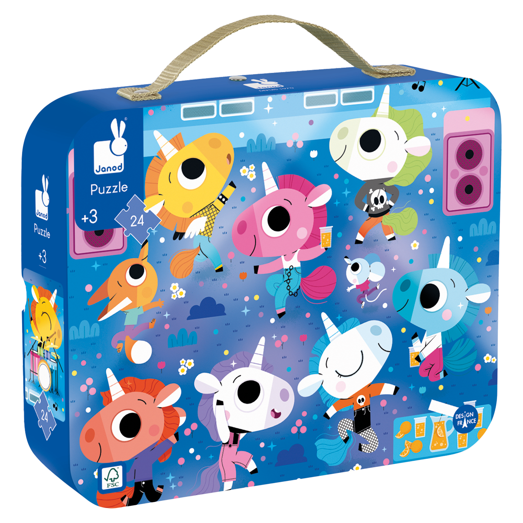 PZ24: CONCERT ROCK DE LICORNES JANOD PUZZLES