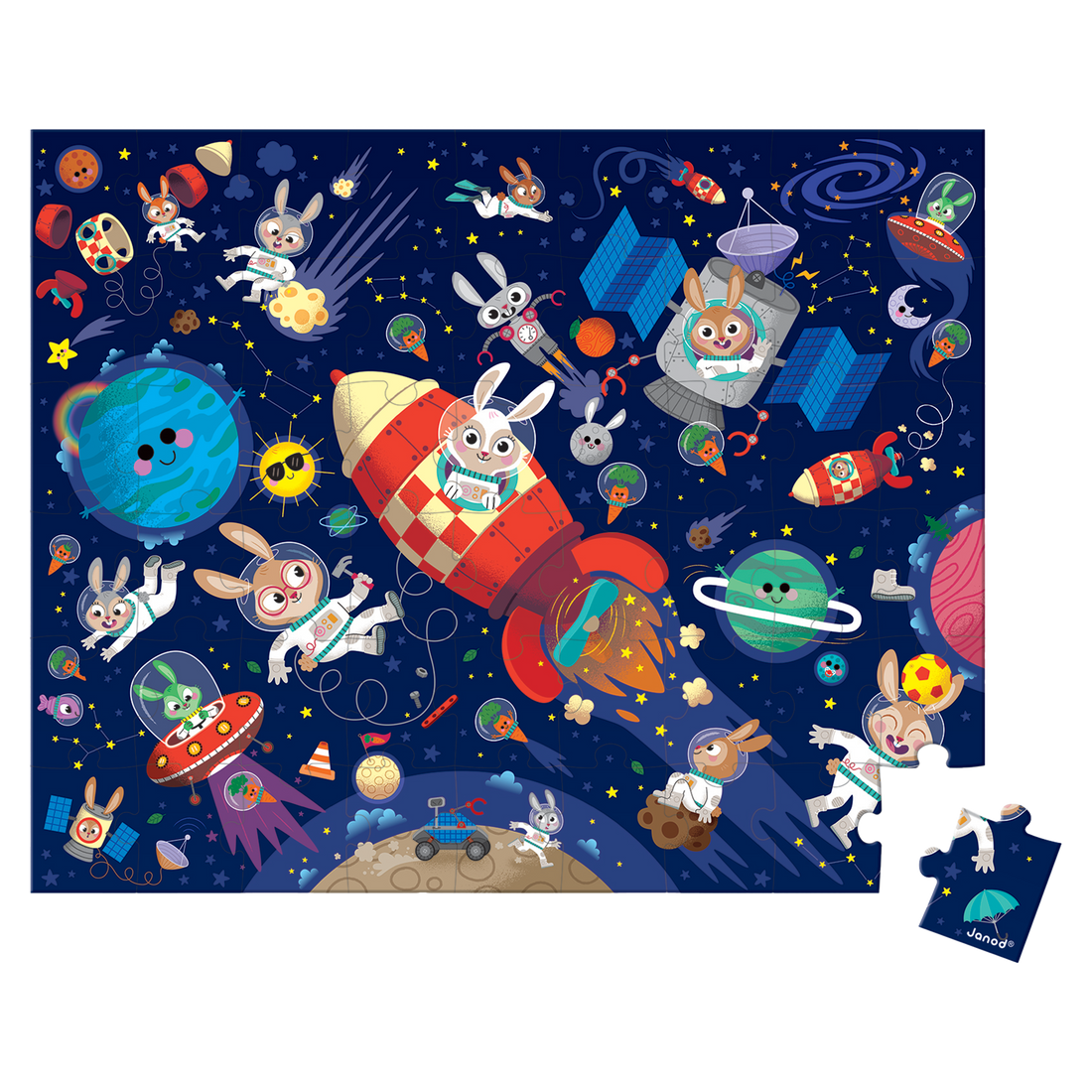 PZ54: FUSÉE JANOD PUZZLES