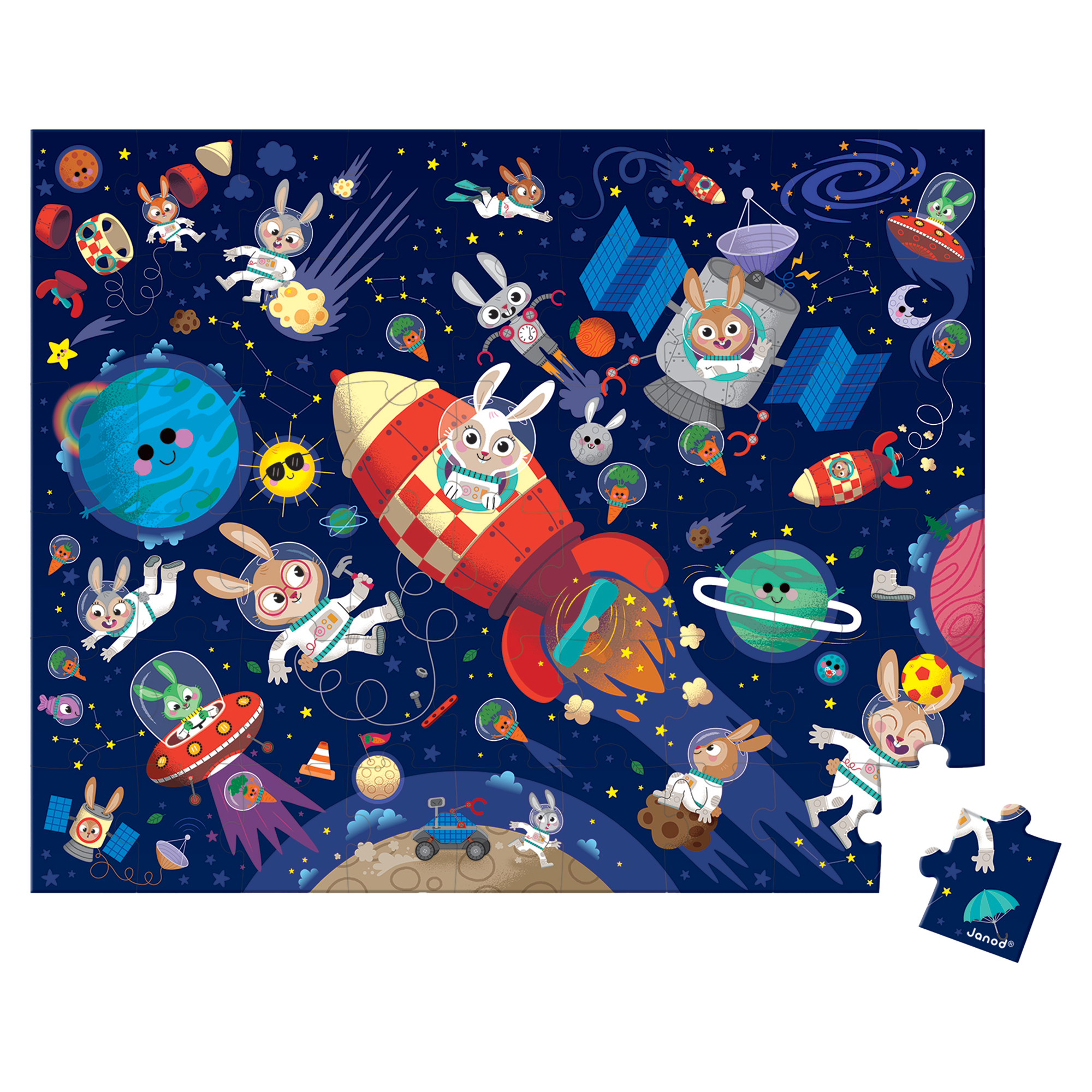 PZ54: FUSÉE JANOD PUZZLES