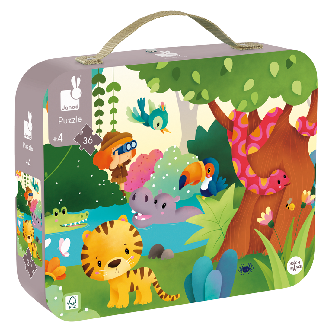 PZ36: ANIMAUX SAUVAGES JANOD PUZZLES