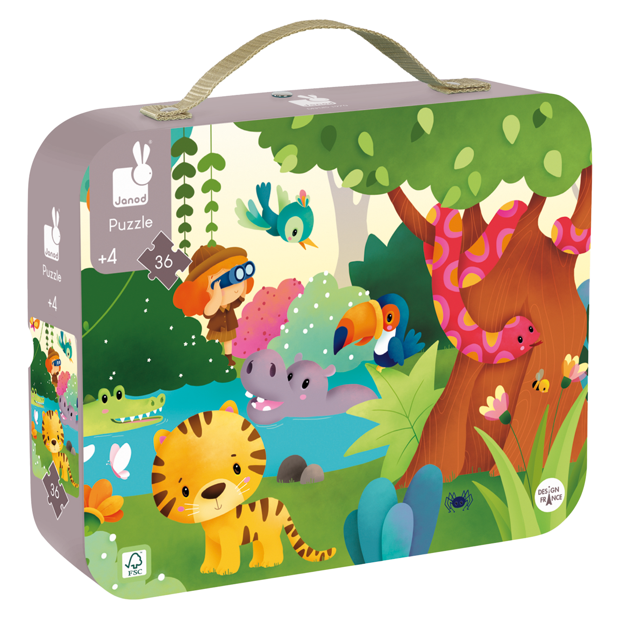 PZ36: ANIMAUX SAUVAGES JANOD PUZZLES