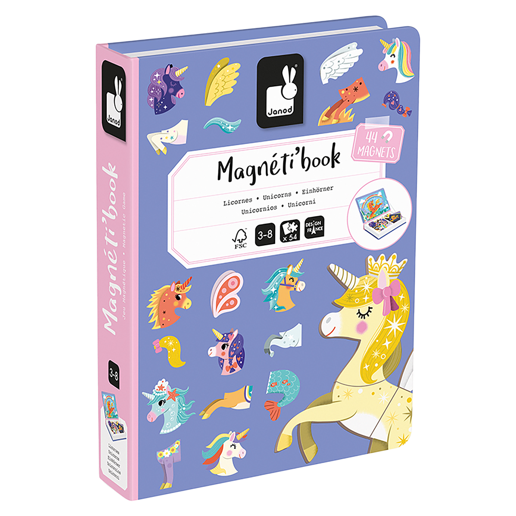 MAGNÉTI'BOOK - LICORNE JANOD