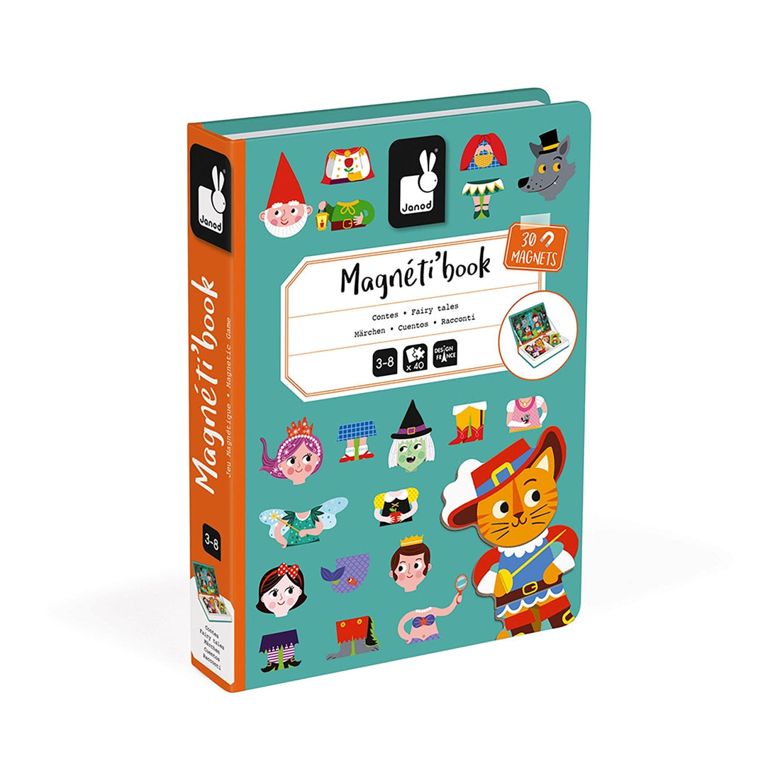 MAGNÉTI'BOOK - CONTES DE FÉES JANOD