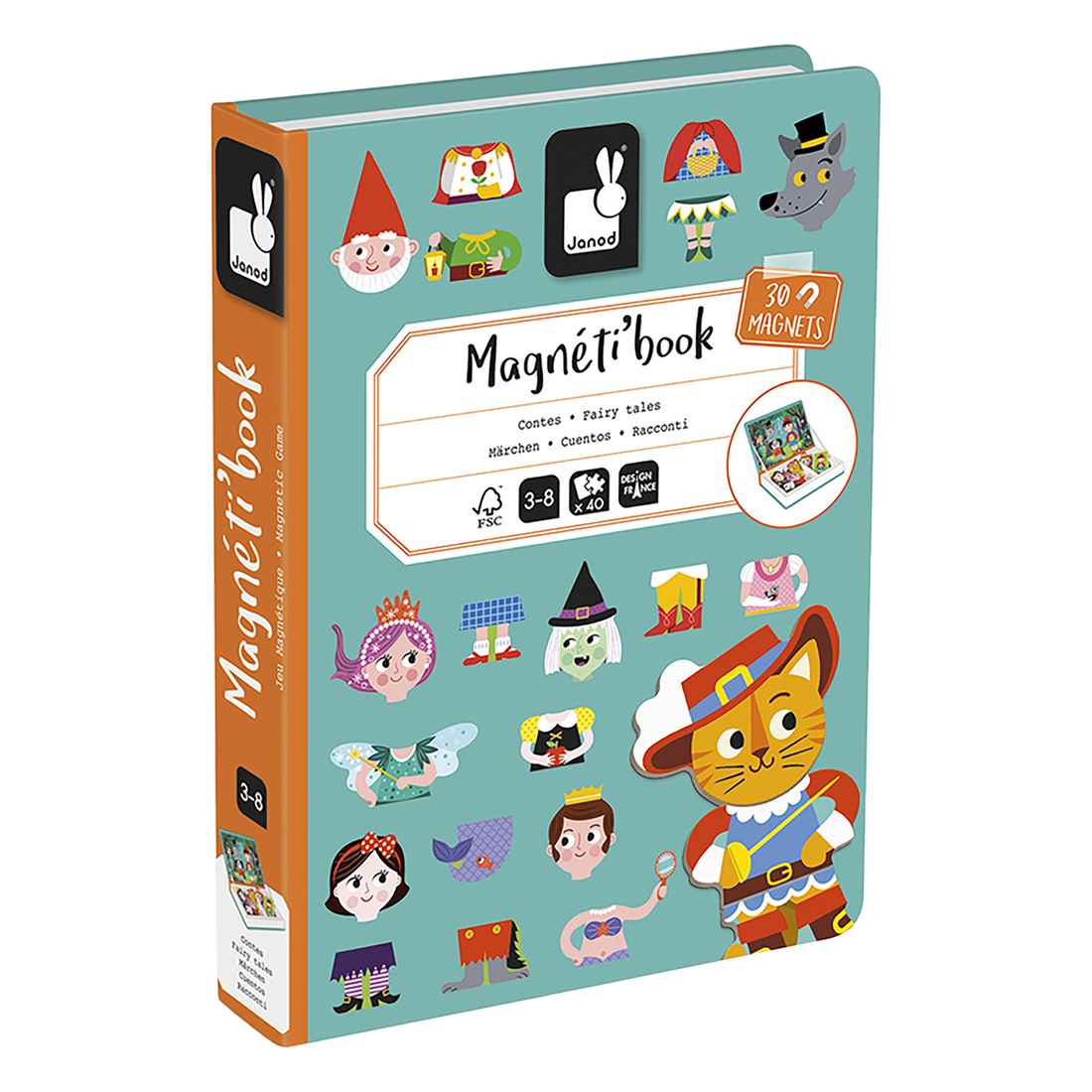 MAGNÉTI'BOOK - CONTES DE FÉES JANOD