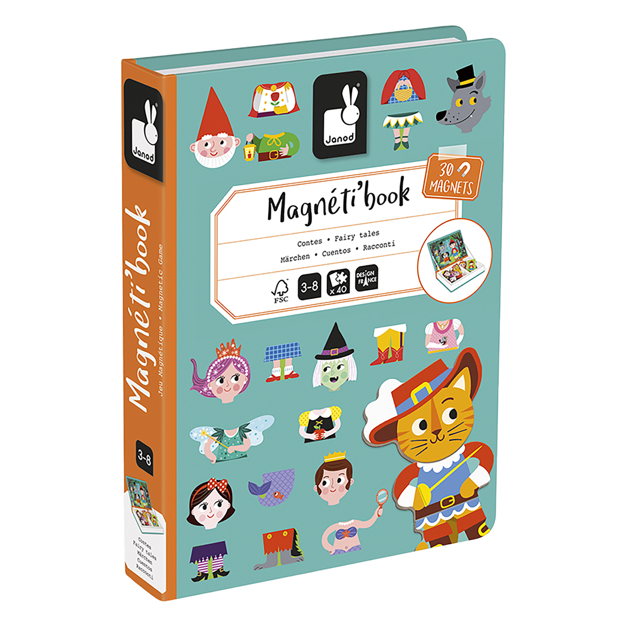 MAGNÉTI'BOOK - CONTES DE FÉES JANOD