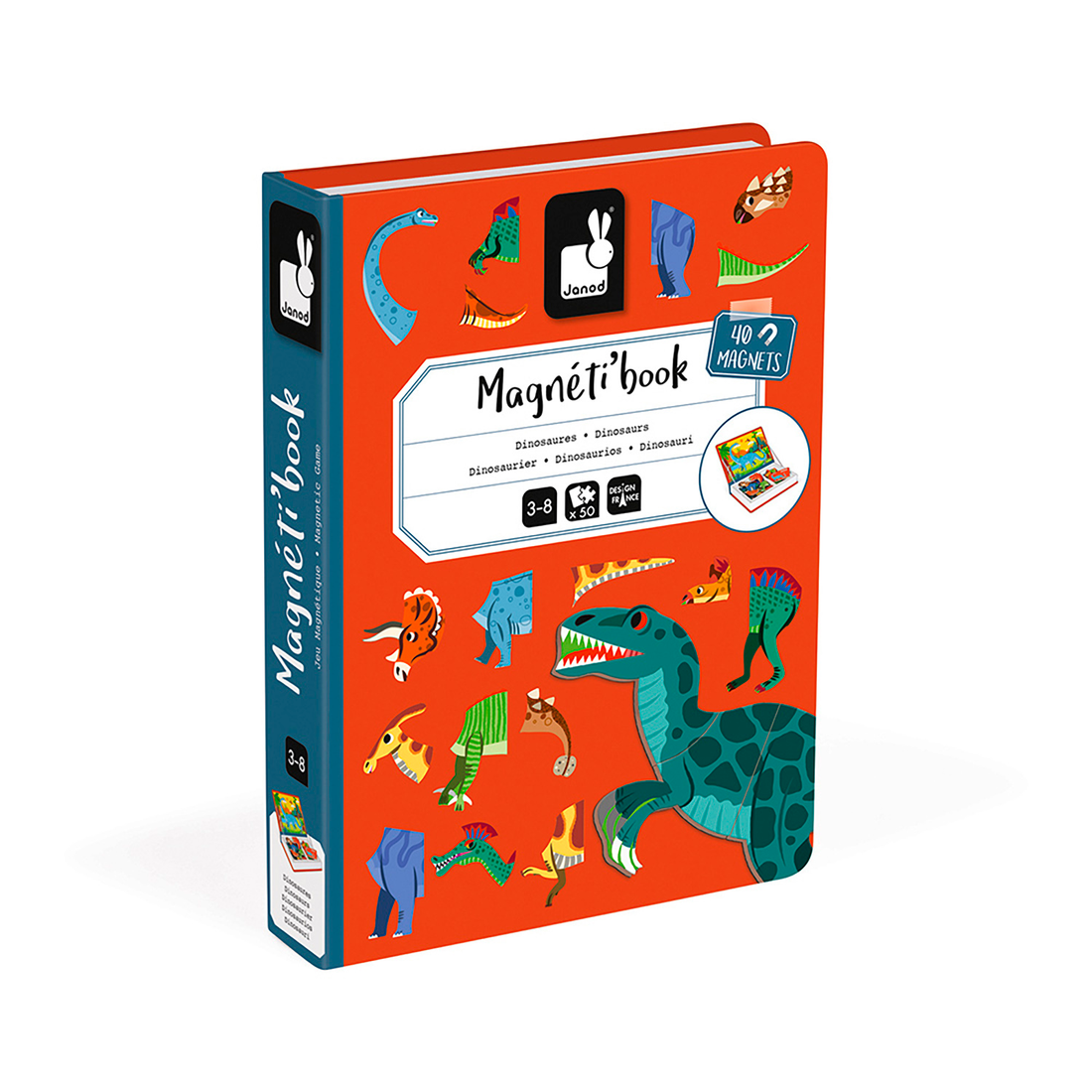 MAGNÉTI'BOOK - DINOSAURES JANOD
