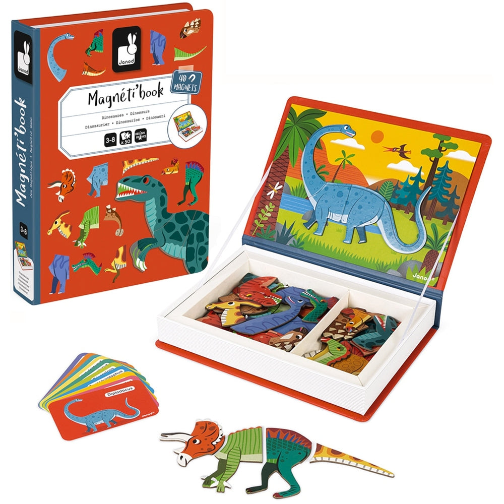 MAGNÉTI'BOOK - DINOSAURES JANOD