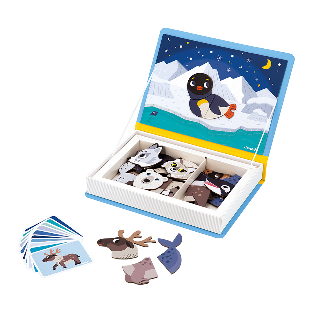 MAGNÉTI'BOOK - ANIMAUX POLAIRES JANOD