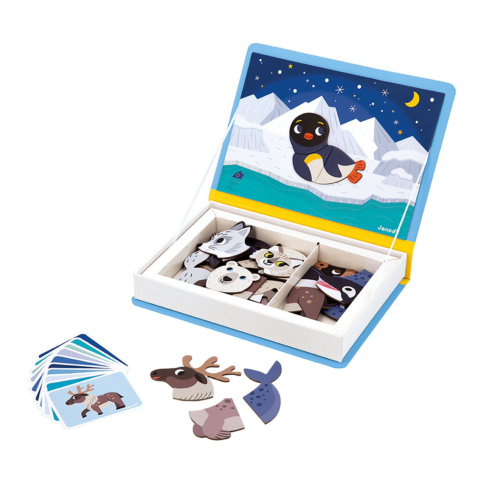MAGNÉTI'BOOK - ANIMAUX POLAIRES JANOD