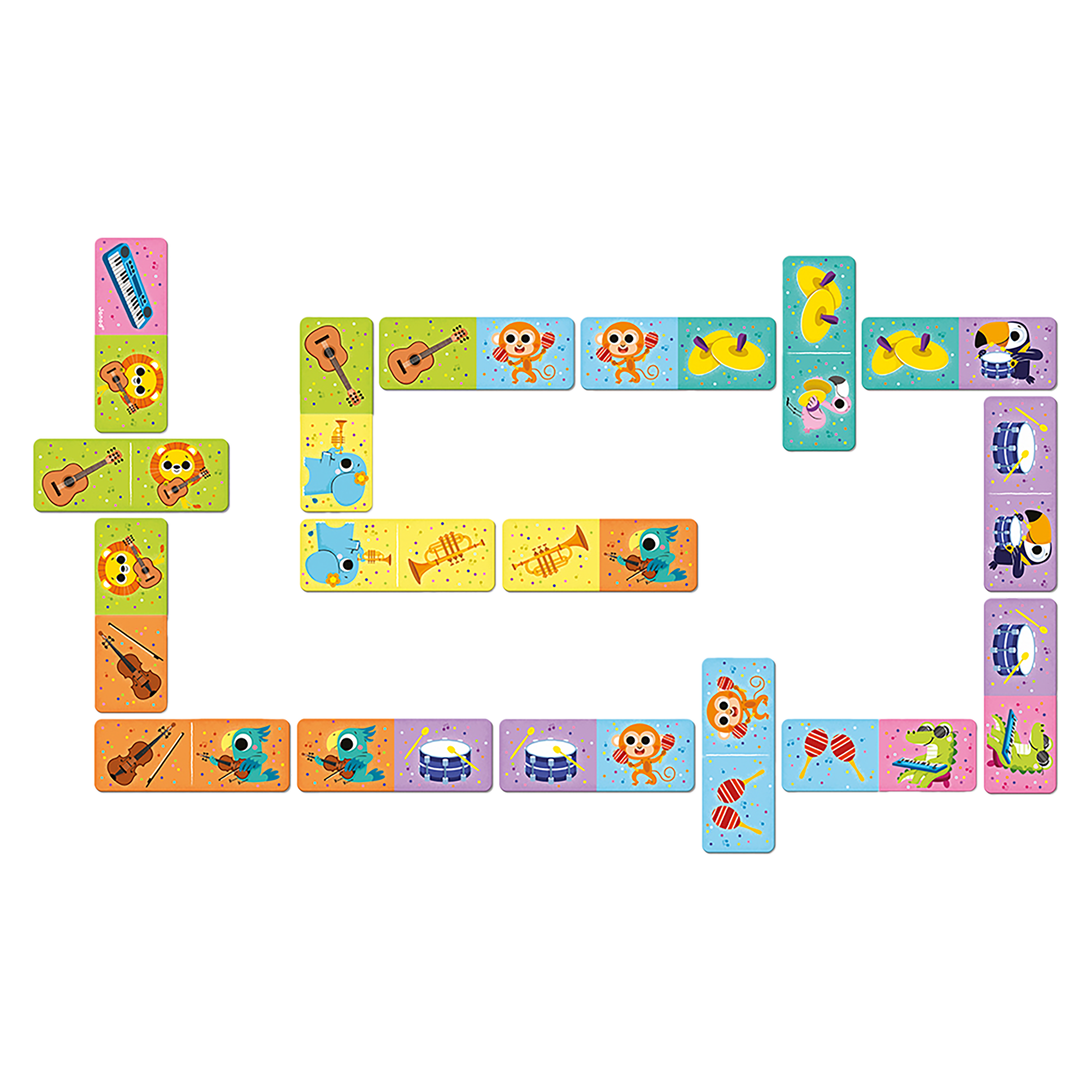 DOMINOS - INSTRUMENTS DE MUSIQUE JANOD