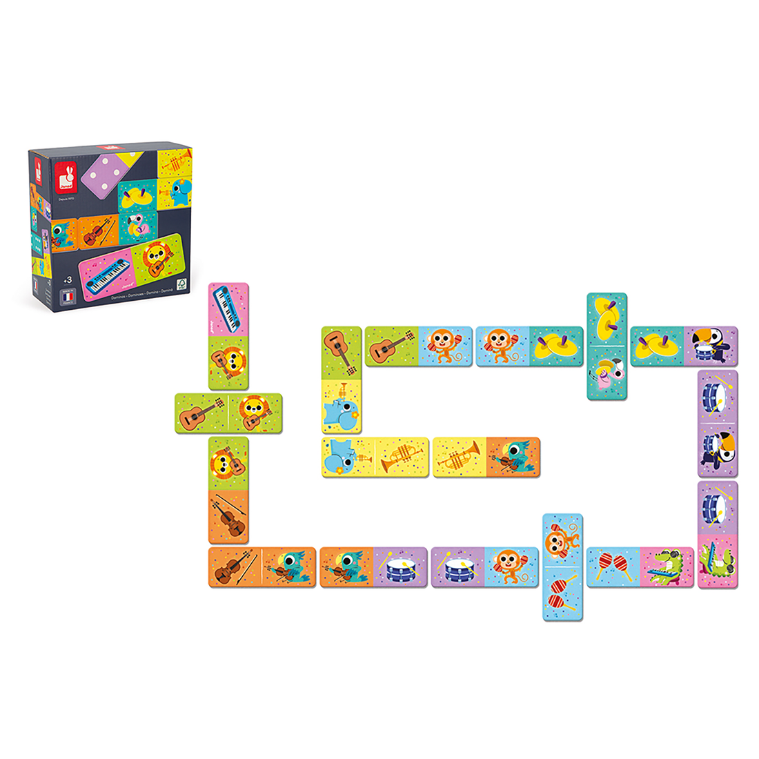 DOMINOS - INSTRUMENTS DE MUSIQUE JANOD