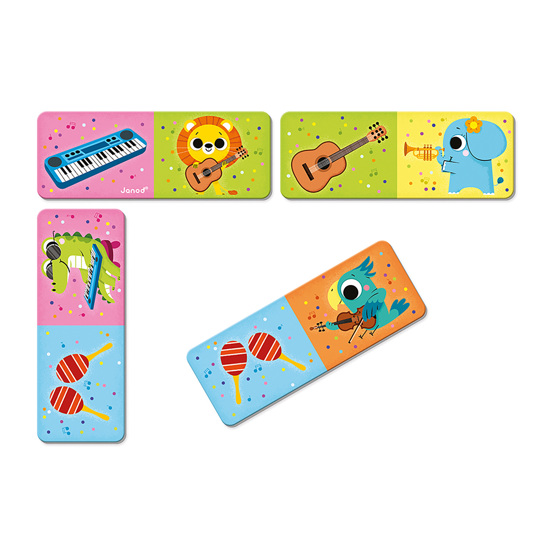 DOMINOS - INSTRUMENTS DE MUSIQUE JANOD
