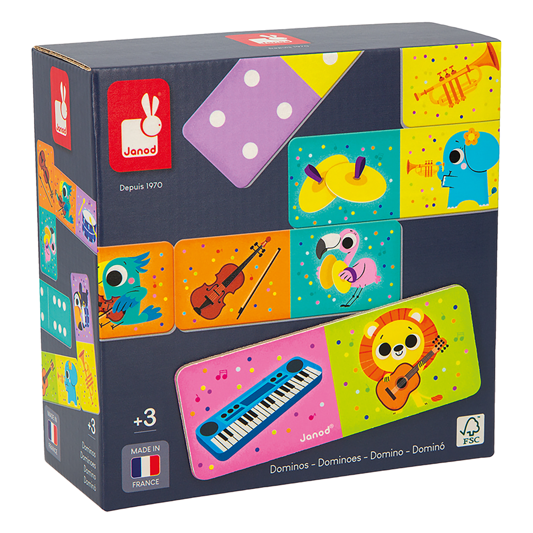 DOMINOS - INSTRUMENTS DE MUSIQUE JANOD